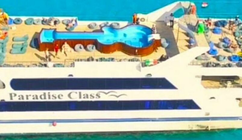 VIP яхта - 3 палубы - "Paradaise Klass"