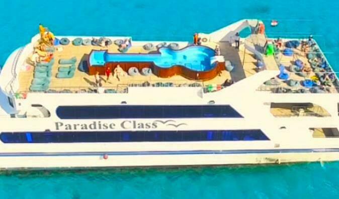 VIP яхта - 3 палубы "Paradise Class" из Хургады